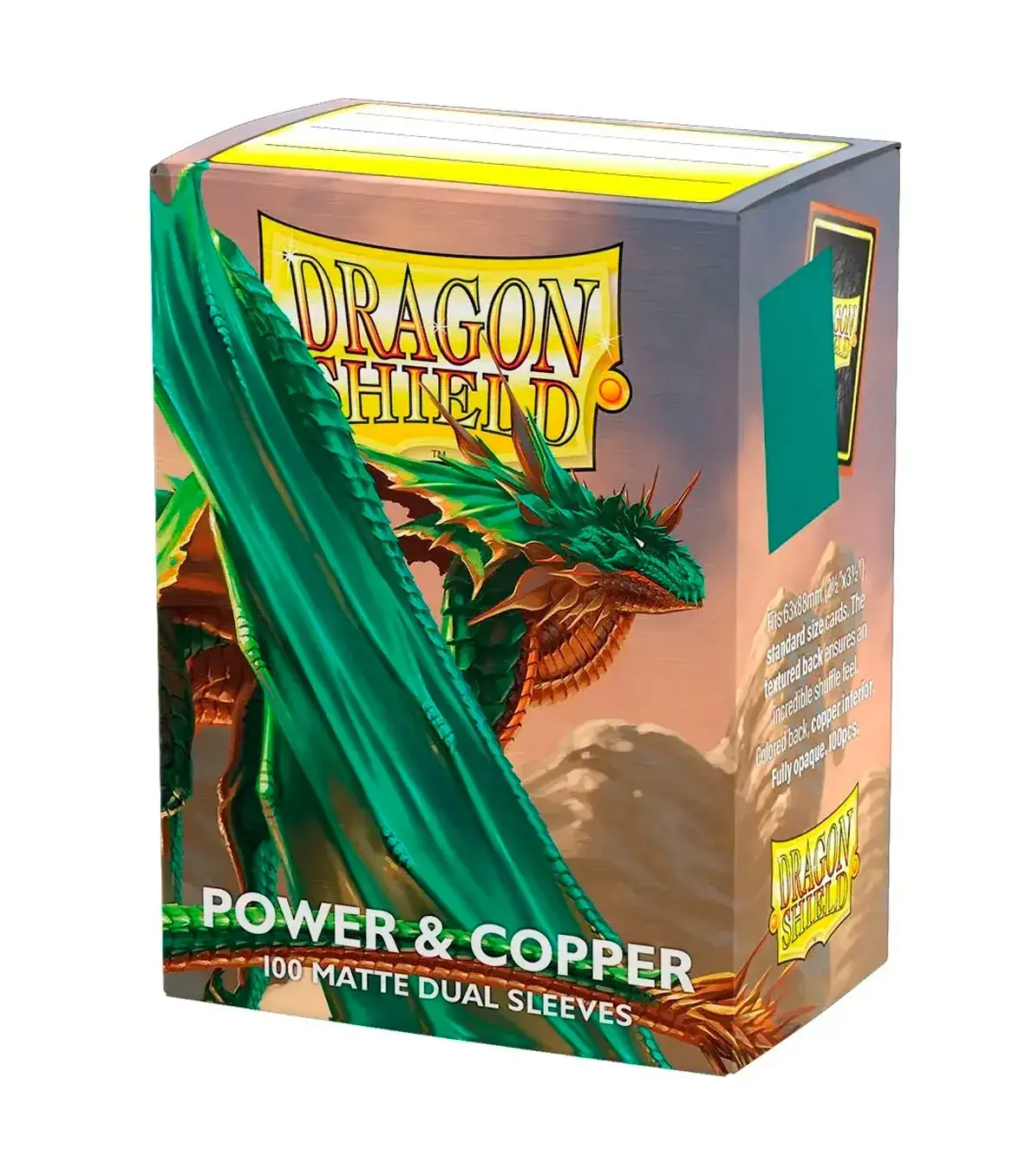 Micas Dragon Shield: Standard DUAL - Matte Power & Copper