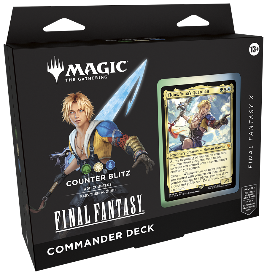 Magic: The Gathering - Final Fantasy Commander Deck: Counter Blitz — cara 2 de 2