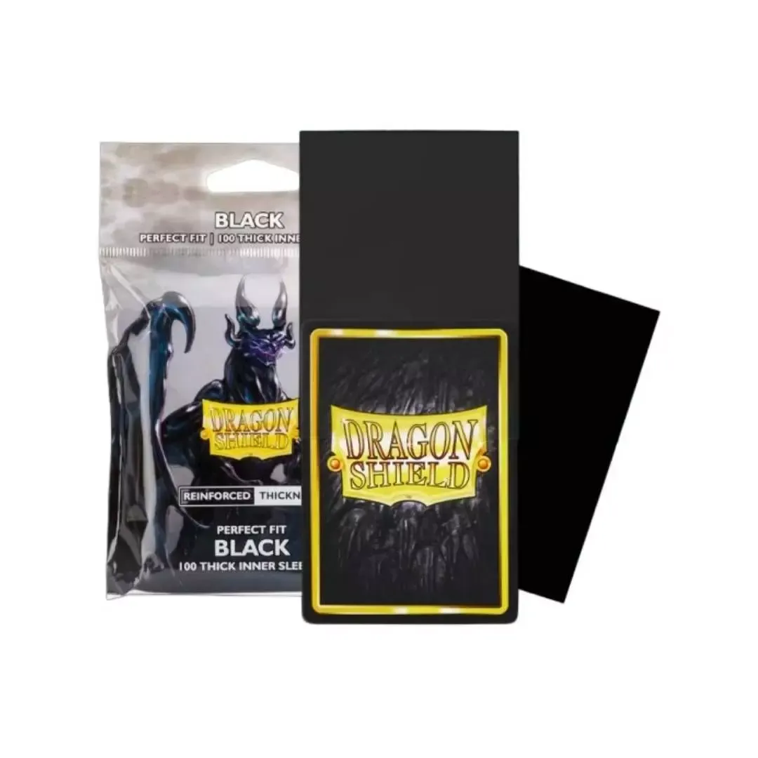 Micas Dragon Shield: Perfect Fit Standard- Thick Inner Sleeves- Black — cara 2 de 2
