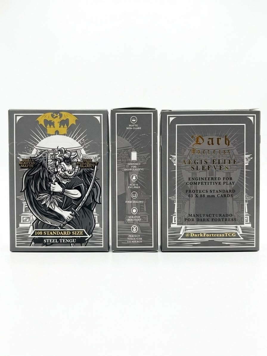Micas Dark Fortress Dual Matte - Steel Tengu