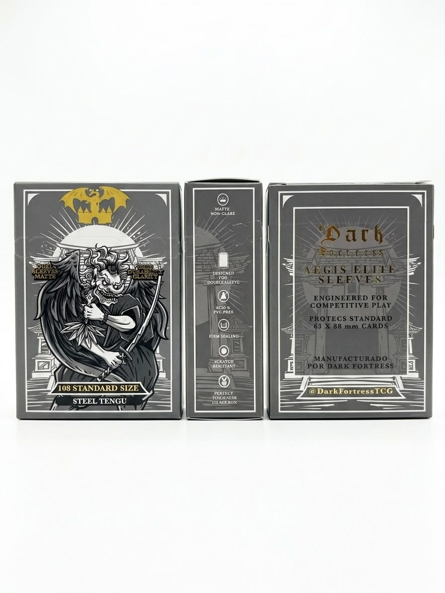 Micas Dark Fortress Dual Matte - Steel Tengu