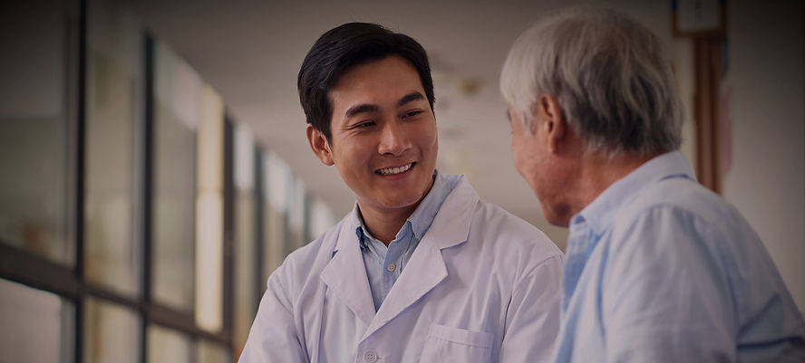 Doctor and Patient speaking