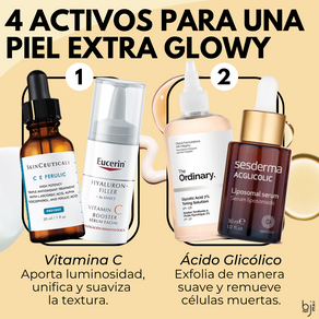 4 Activos Para Una Piel Extra Glowy