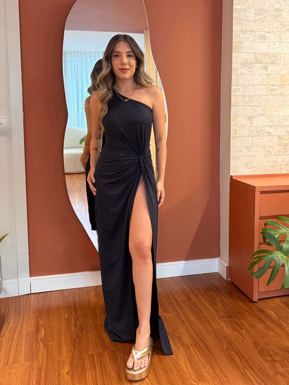 Vestido Kali - Preto