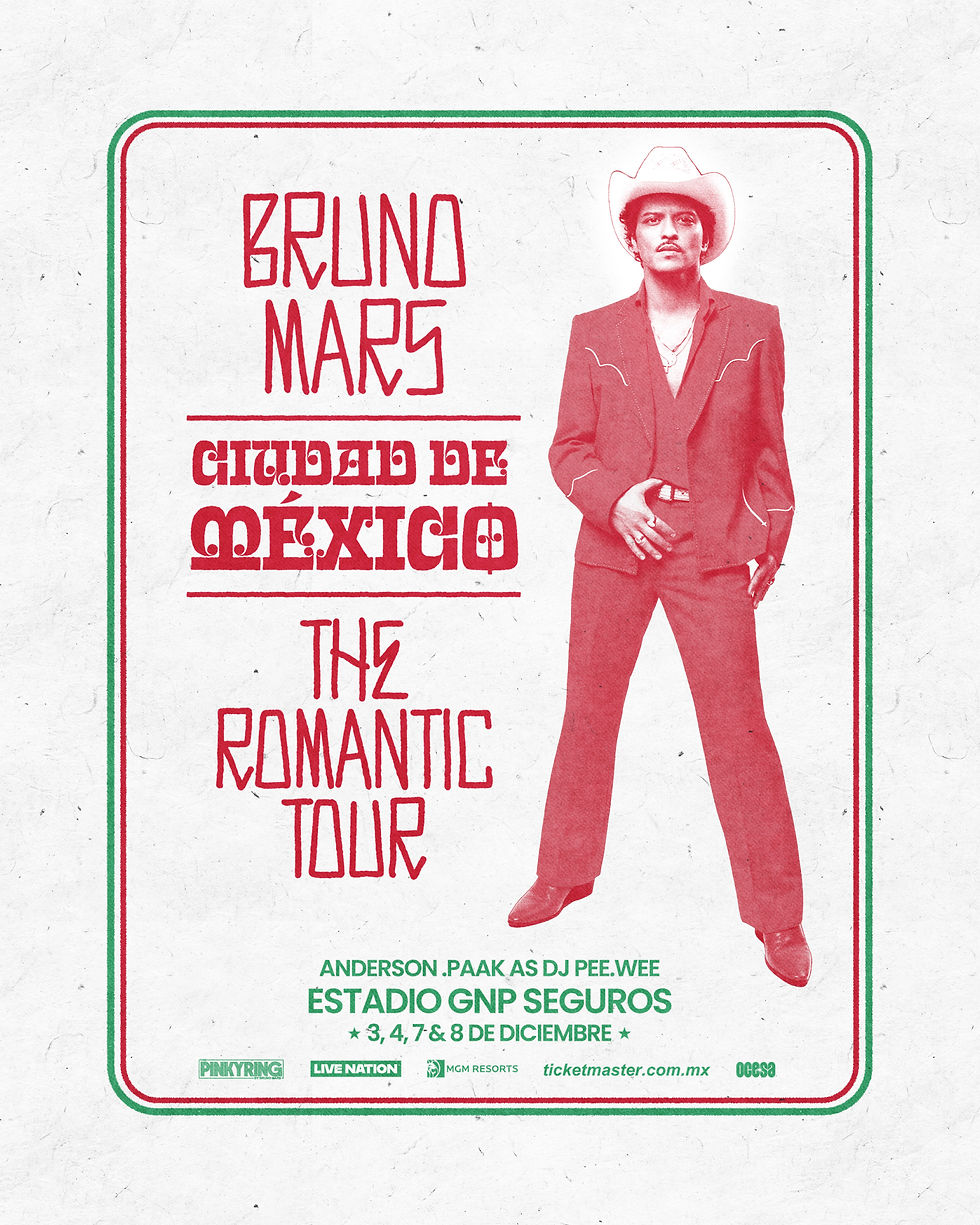 Bruno Mars CDMX