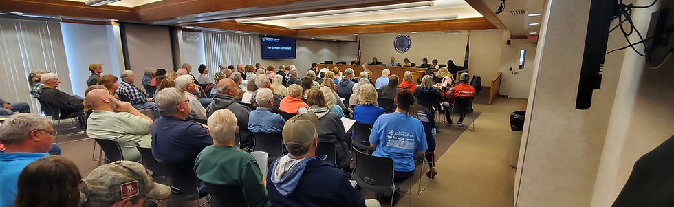 standing room only at WC council meeting