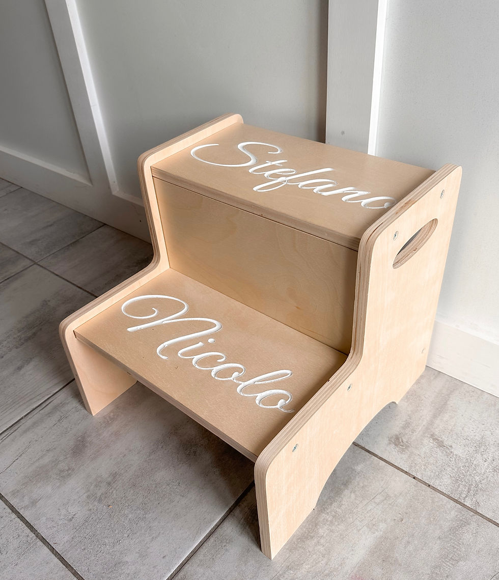 Personalized Stepping Stool