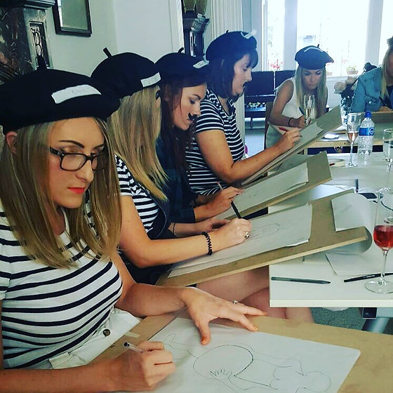 Hen Party idea at Norfolk House The Scarlet Pen