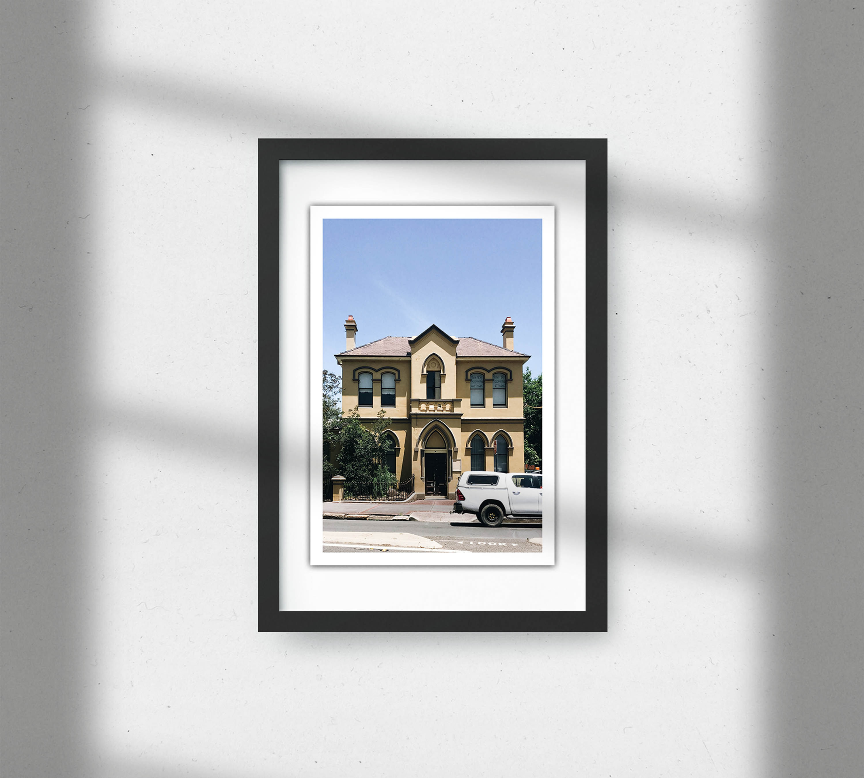 The Old Bank, 2571 - Unframed