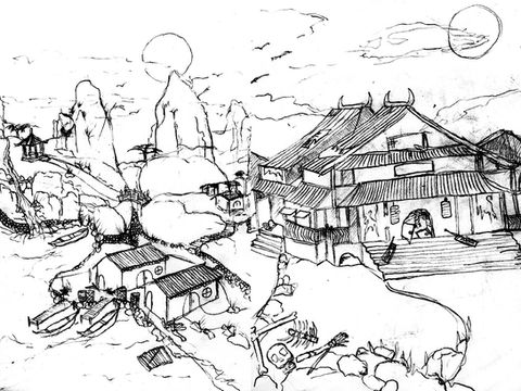 Graduate Comic Feature: Concept Sketch