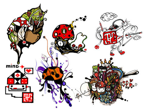 Digitally Inked Sketches