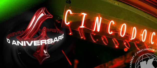 CINCODOCE, CELEBRA 4 AÑOS DE CULTURA, COMUNIDAD Y NOCHE EN LA CDMX.