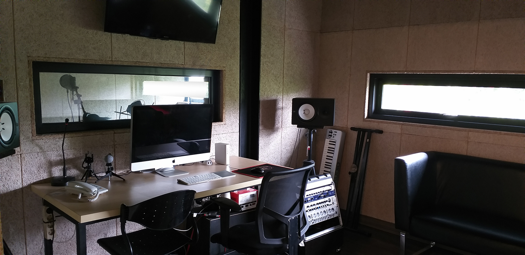 Sound engineering room