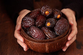 Mojo Magic Medjool Dates in a bowl