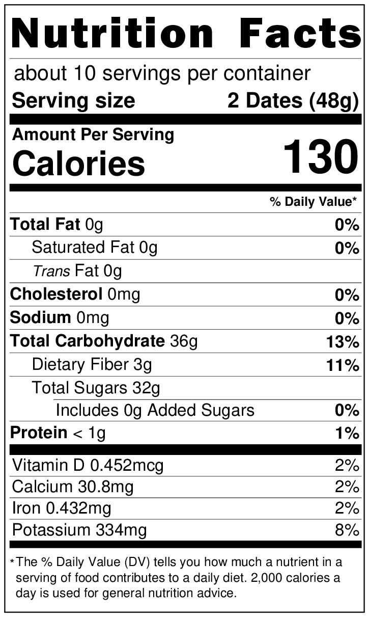 Thumbnail: Magic Medjool Dates 1 LB (454G)