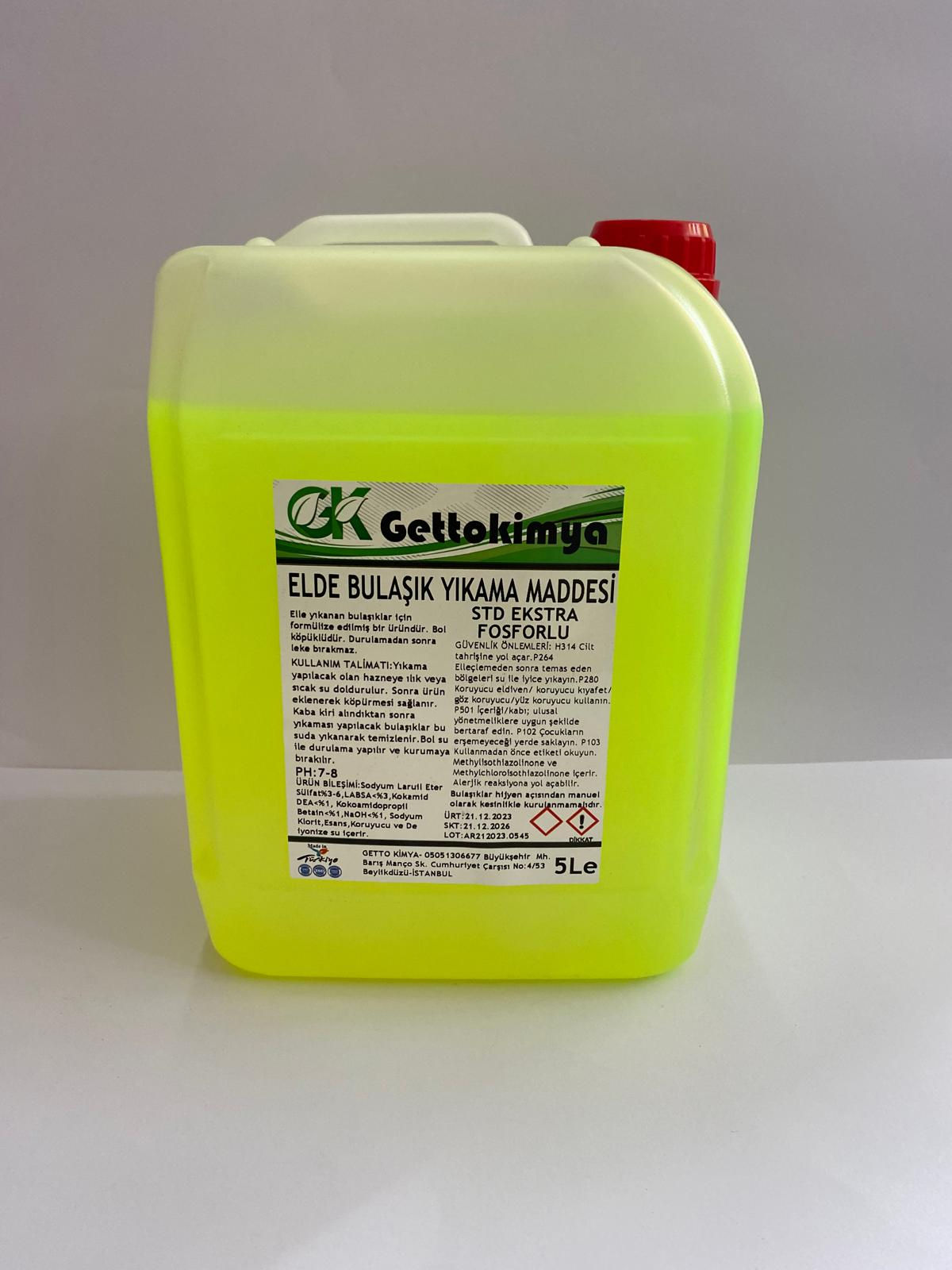 Getto sıvı bulaşık deterjanı