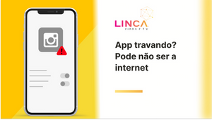 Como saber se a falha é na internet ou no app?
