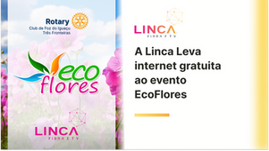A Linca leva internet gratuita para o evento EcoFlores