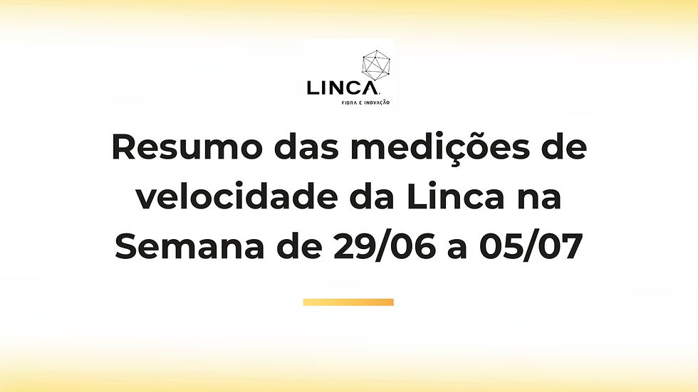 Medições reforçam a qualidade da internet em Foz