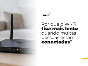 Por que o Wi-Fi fica mais lento quando muitas pessoas estão conectadas?