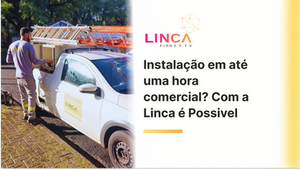 Instalação em até uma hora comercial faz a diferença