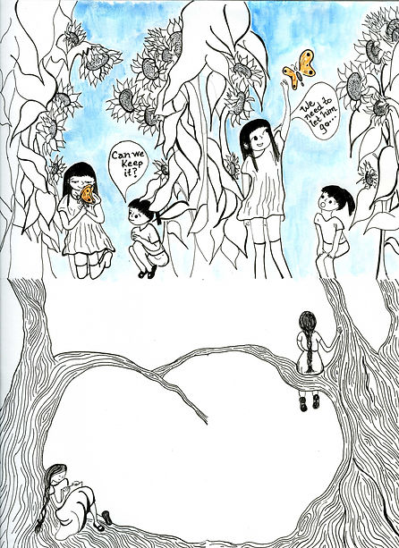 4 drawings on;under;dialogue.jpg