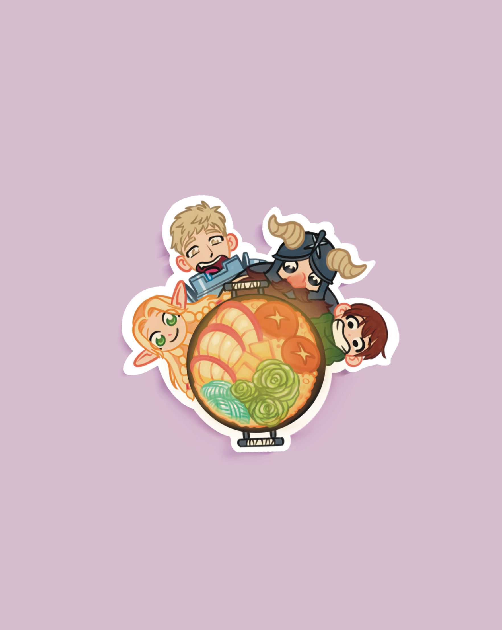 Dungeon Meshi Sticker