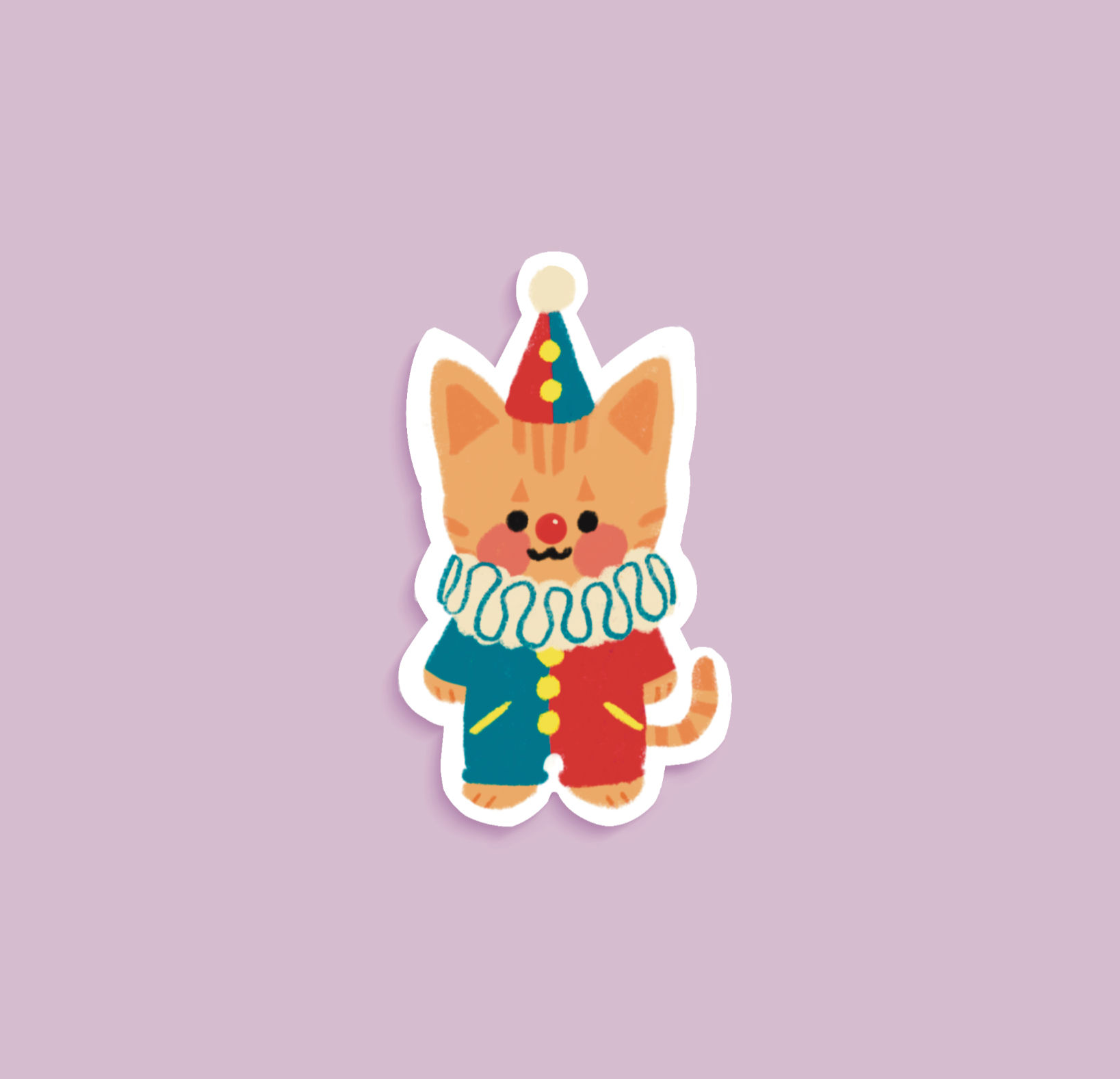 Clown cat
