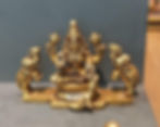 Gaja Laxmi Brass - 2.7 inches