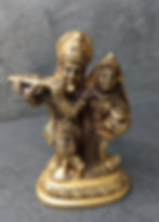Radha Krishna Brass -3.5 inches