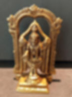 Lord Vishnu Brass-6.25 Inches