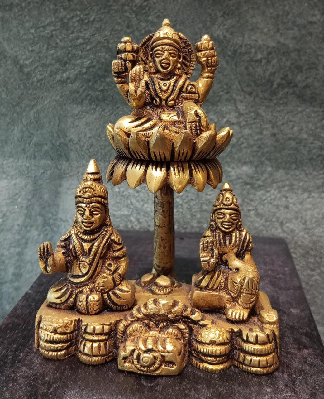 Kubera Lakshmi Brass -5 Inches