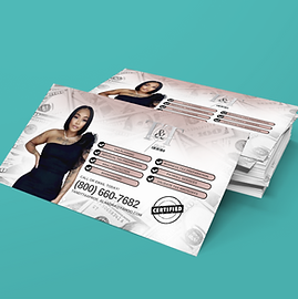 Lovely Designs Business Card Design Mockup
