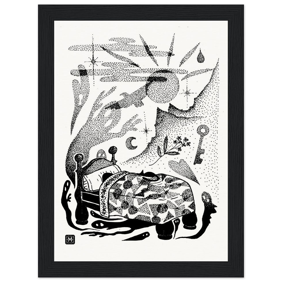 Thumbnail: Night and its secrets - Encadré qualité musée