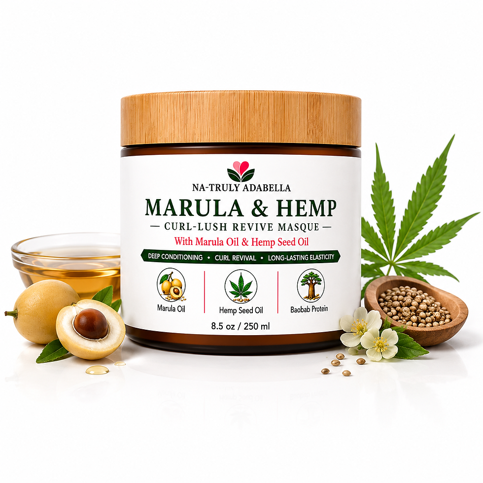 Marula Hemp Masque Front View