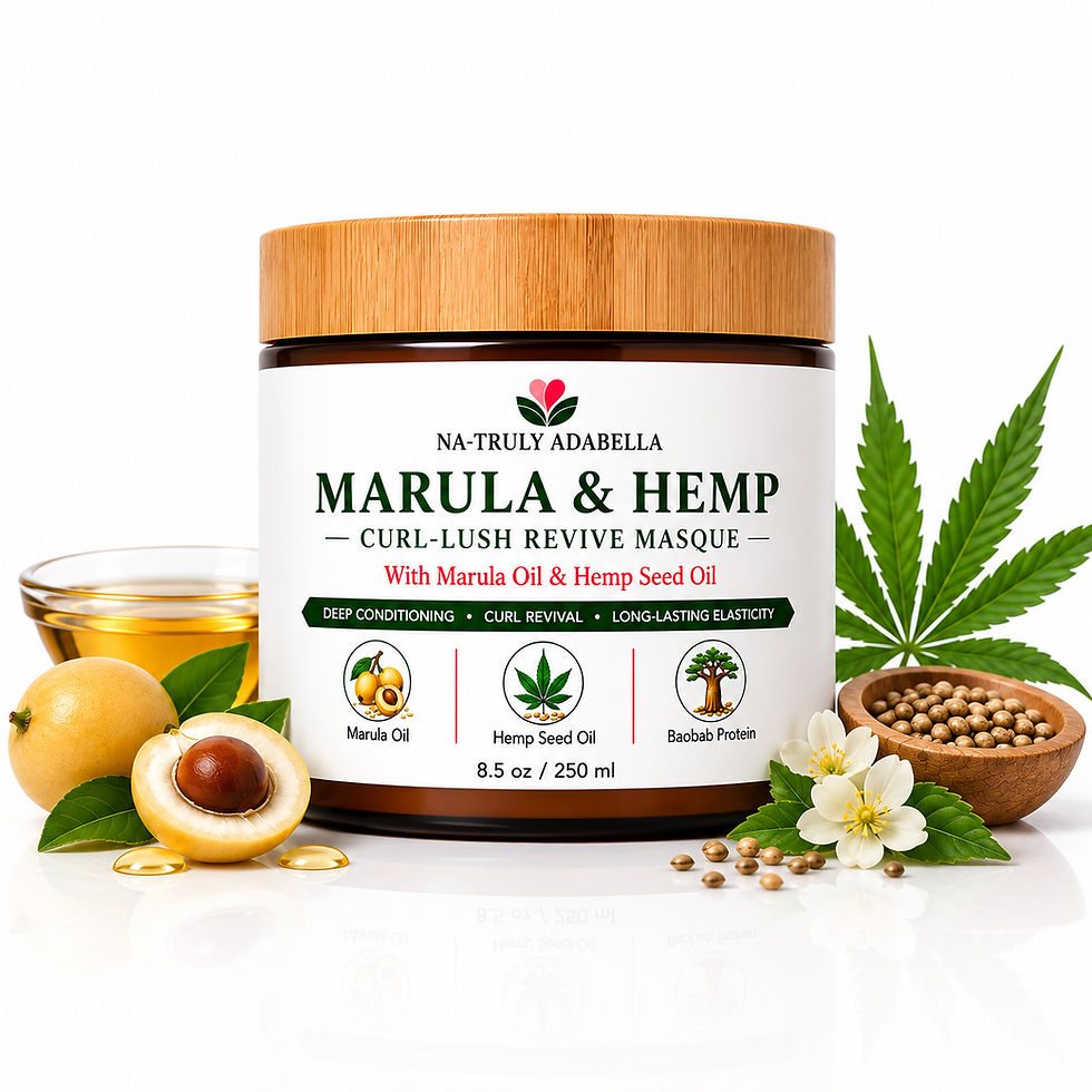Marula Hemp Masque Front View