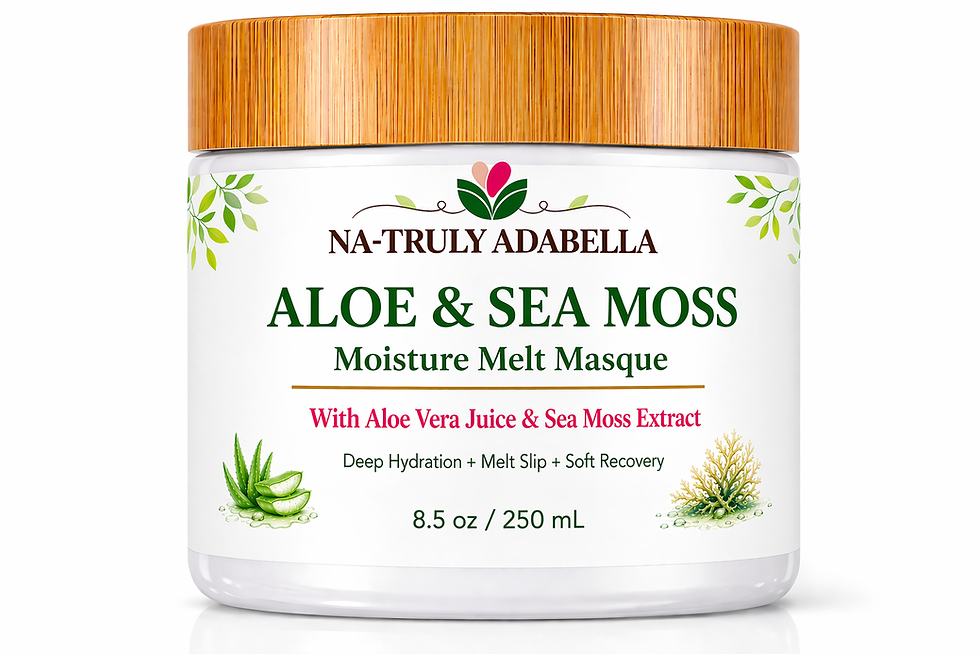 Aloe & Sea Moss Masque Front View