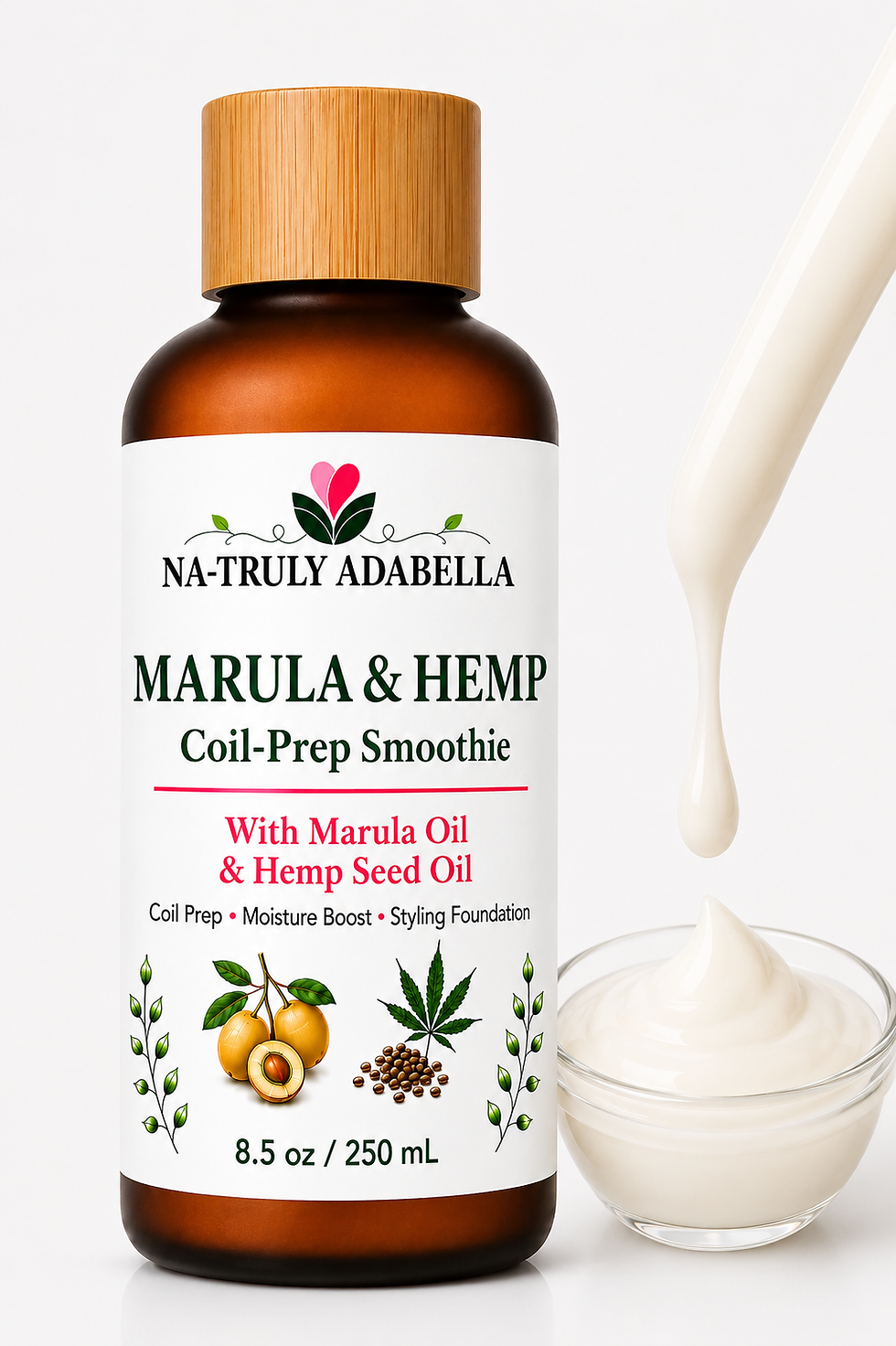 Marula Hemp Smoothie Texture
