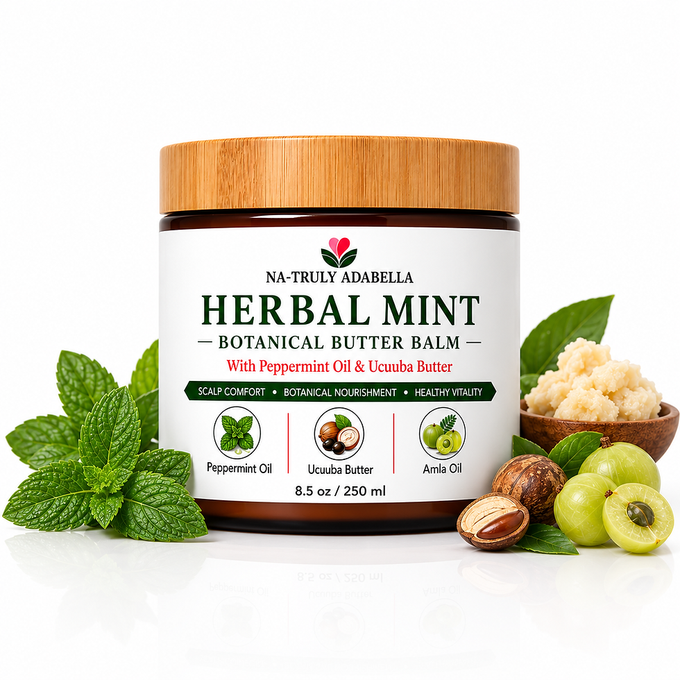 Herbal Mint Balm Front View