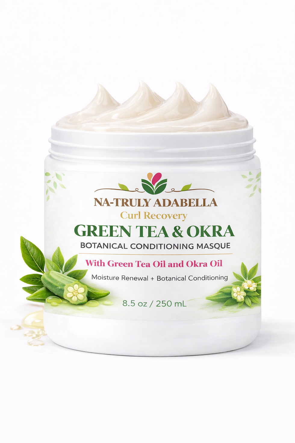 Green Tea & Okra Masque Texture