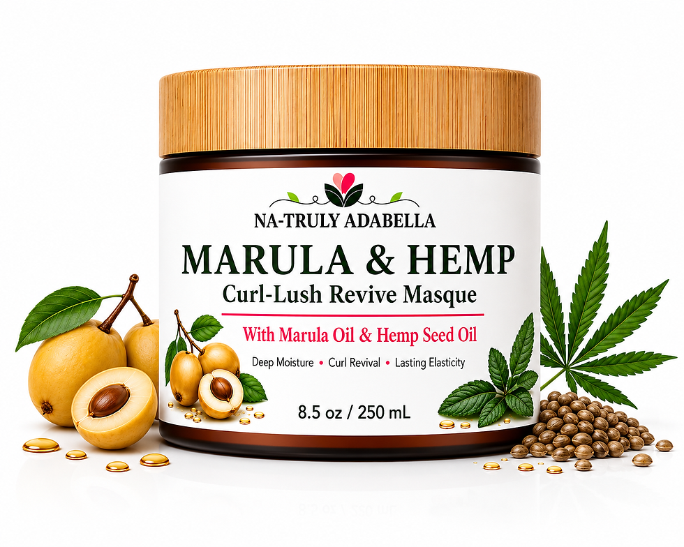 Marula Hemp Masque Front View