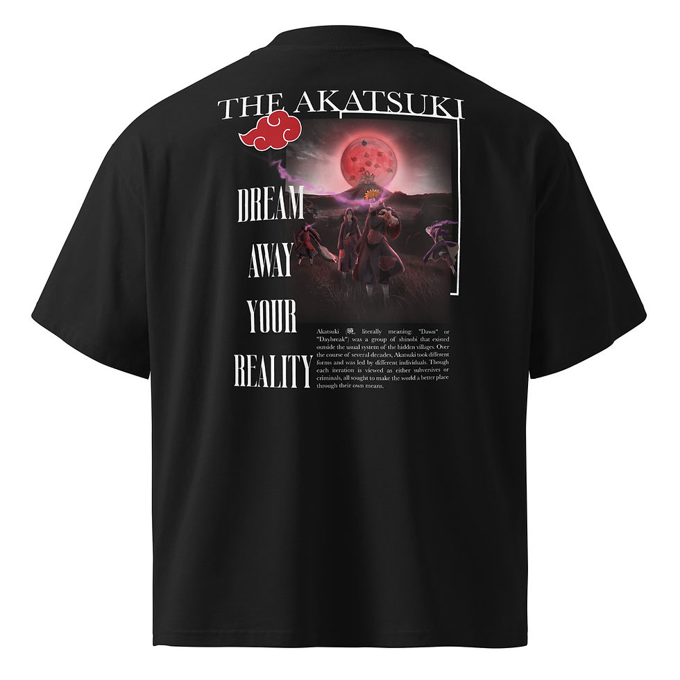 Thumbnail: AKATSUKI OVERSIZED HIGH NECK TEE