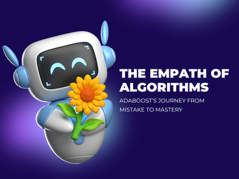 The Empath of Algorithms: AdaBoost’s Journey from Mistake to Mastery
