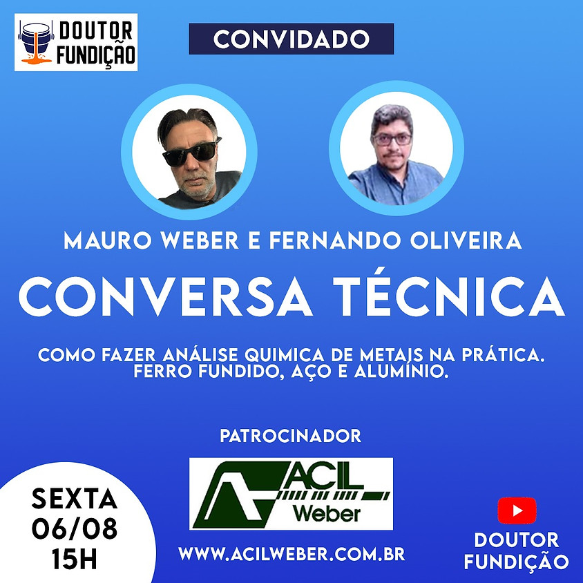 Conversa Técnica 06/08/2021: Como fazer análise de composição química na prática