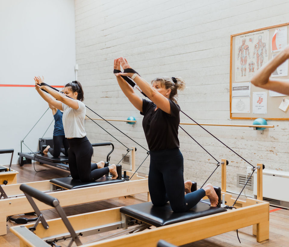People doing their stretches at the Vanessa Vette Pilates Studio in Gisborne