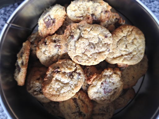 Galletas de Coco y Chocolate