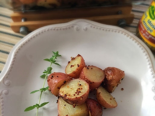 Papas al Horno con Mostaza