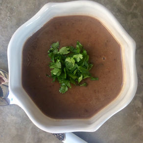 Sopa de Porotos Negros (Copycat Panera Bread)