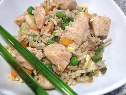Arroz Frito con Pollo