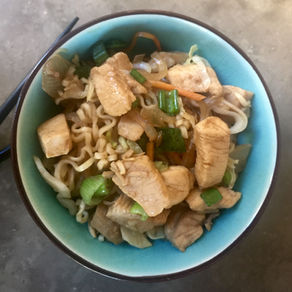 Ramen de Pollo y Verduras Express